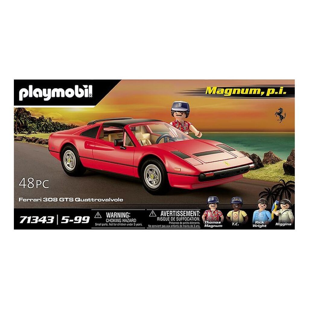Playmobil Magnum, p.i. - Ferrari 308 GTS Qu... - 71343 - 48 Dele