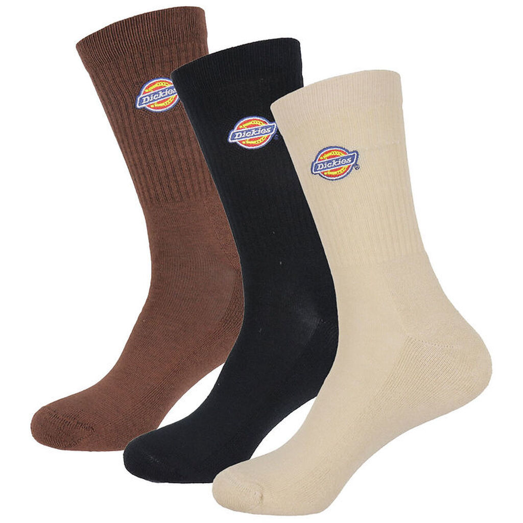 Dickies Strømper - 3-pak - Valley Grove - Cappucino