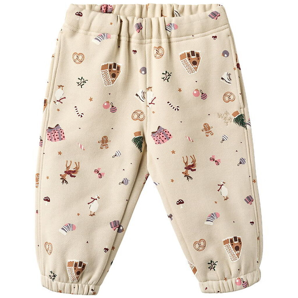 Wheat Sweatpants - Cass - Offwhite Holiday