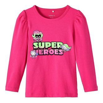 Name It Bluse - NmfFatima Marvel - Pink Yarrow