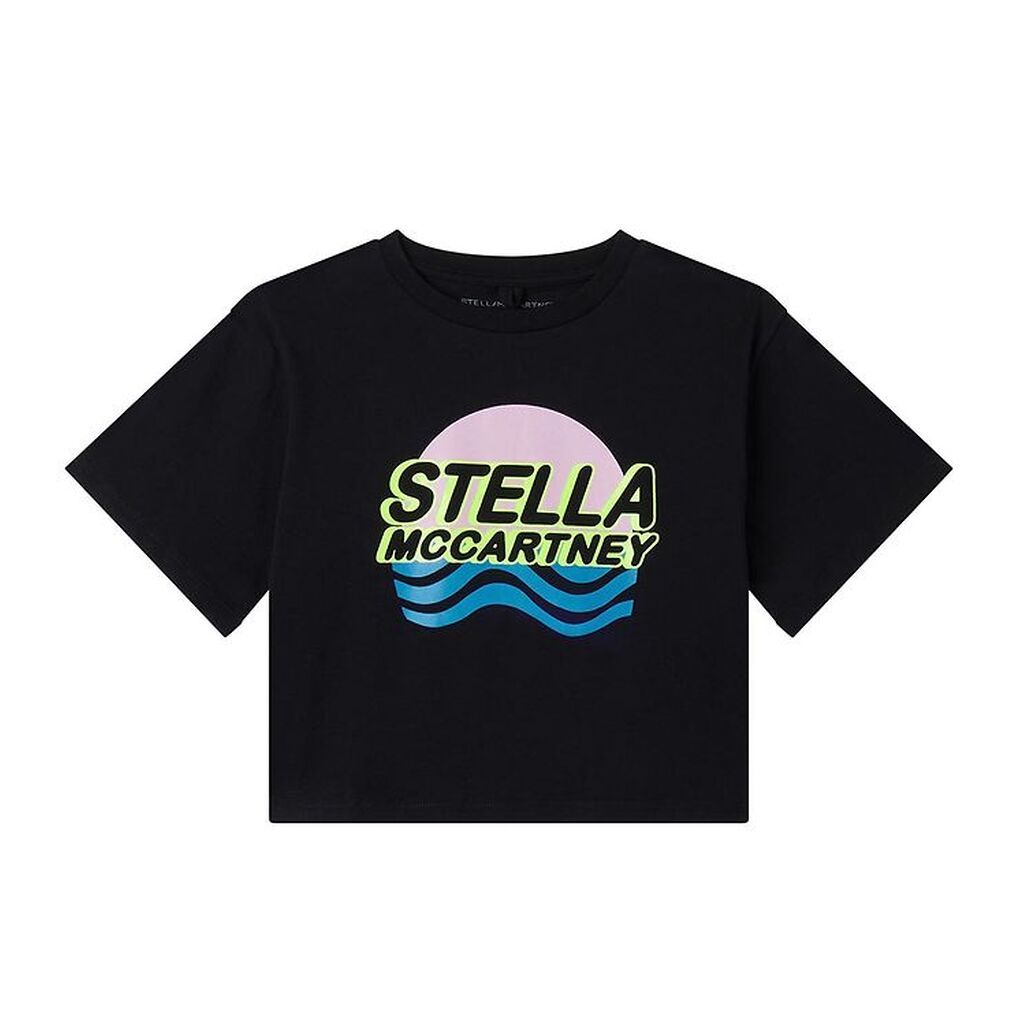 Stella McCartney Kids T-shirt - Sort m. Print