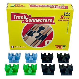 Toy2 Track Connectors - 8 stk. - Basic Connectors