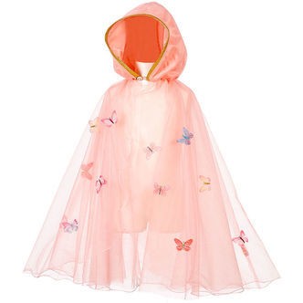 Souza Udklædning - Fe-kappe - Lilyanne - Rosa/Sommerfugle