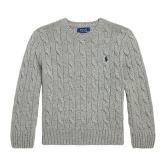 Polo Ralph Lauren Bluse - Uld - Classics ll - Gråmeleret