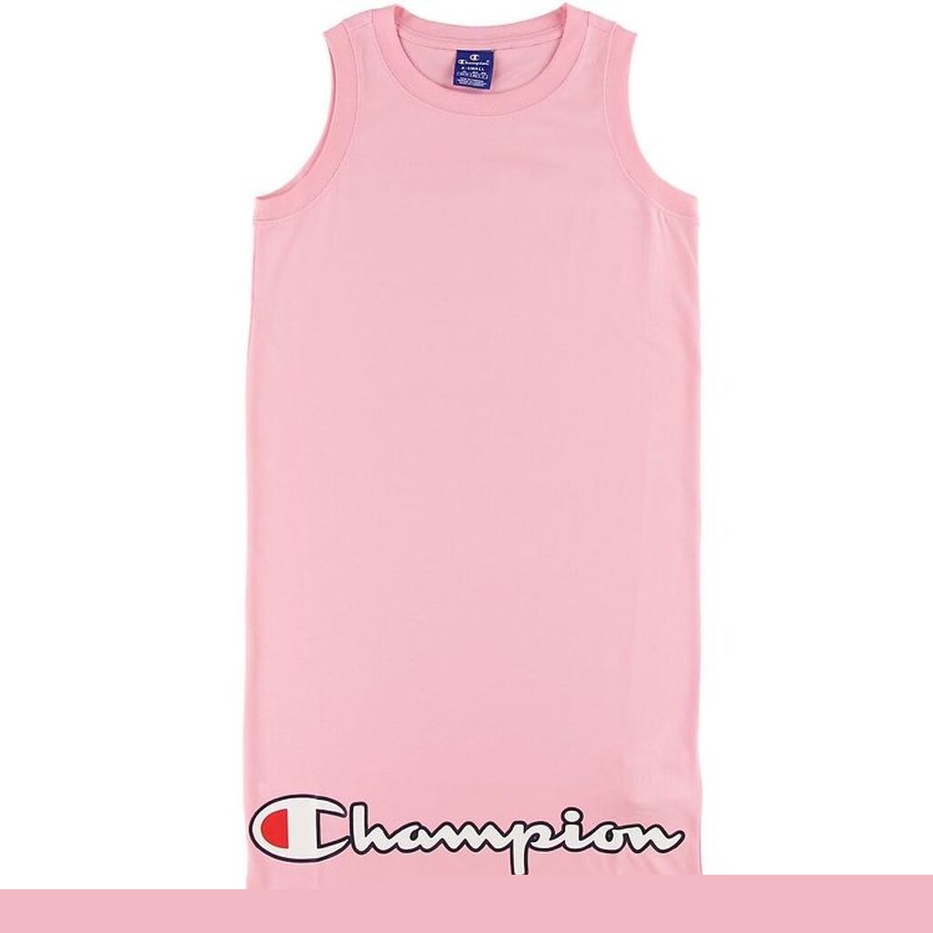 Champion Fashion Kjole - Pink m. Logo