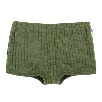 Joha Hipsters - Uld - Rib - Mørk Oliven