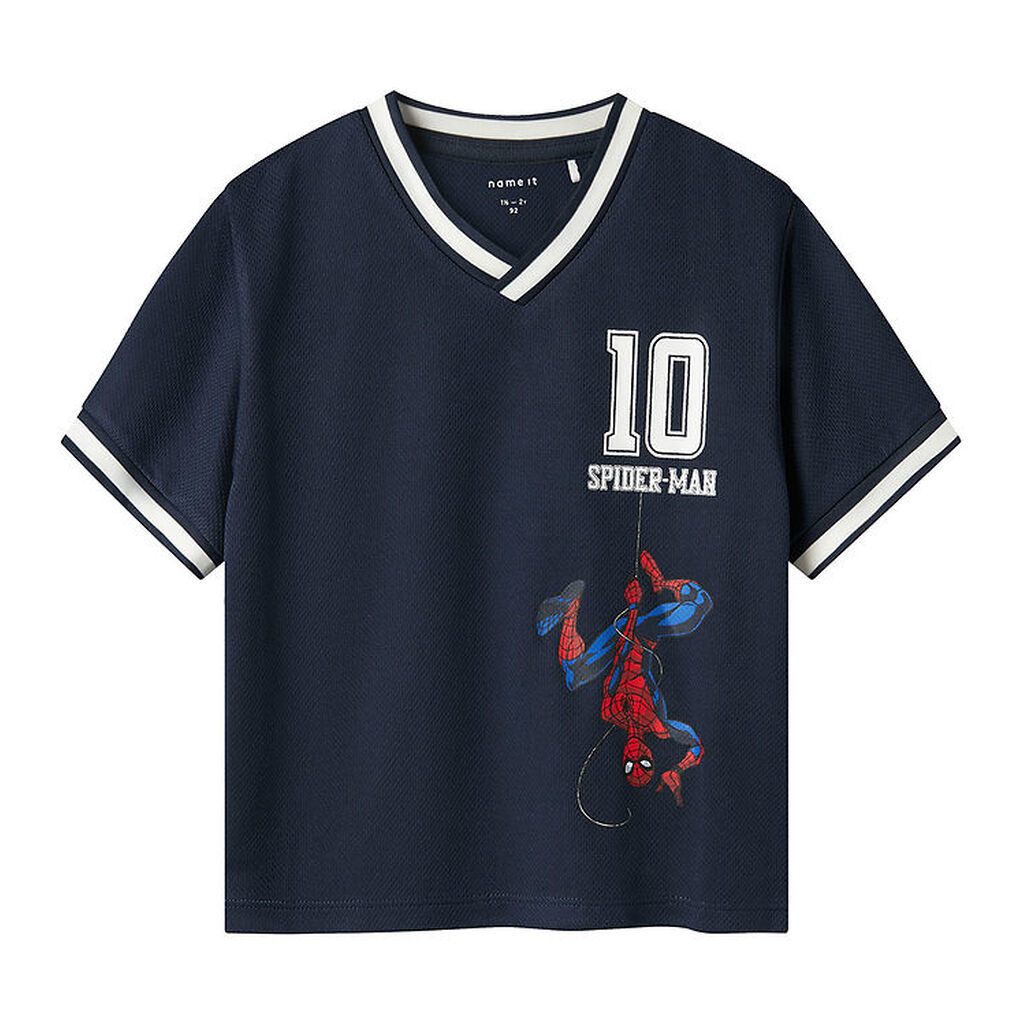 Name it T-shirt - NmmMatz Spider - Navy Blazer