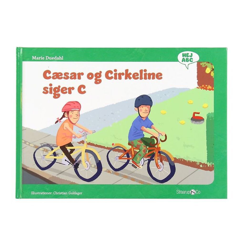 Straarup & Co Bog - Hej ABC - Cæsar og Cirkeline Siger C - Dansk