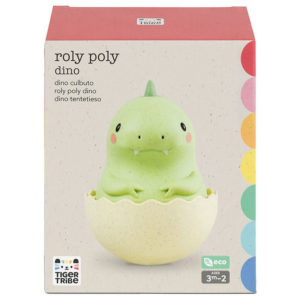 Tiger Tribe Aktivitetslegetøj - Roly Poly - Bioplast - Dino