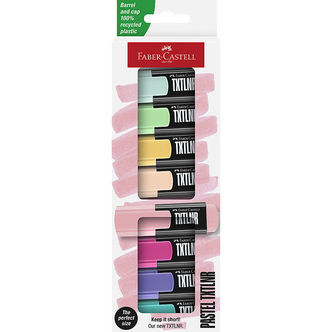 Faber-Castell Overstregningstuscher - 8 stk. - Mini - Pastel