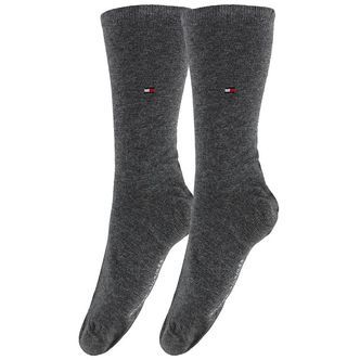 Tommy Hilfiger Strømper - 2-pak - Casual - Gråmeleret