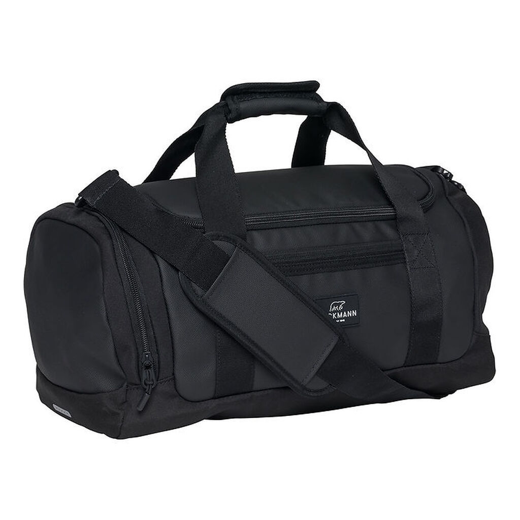 Beckmann Sportstaske - Black Coated - Sort