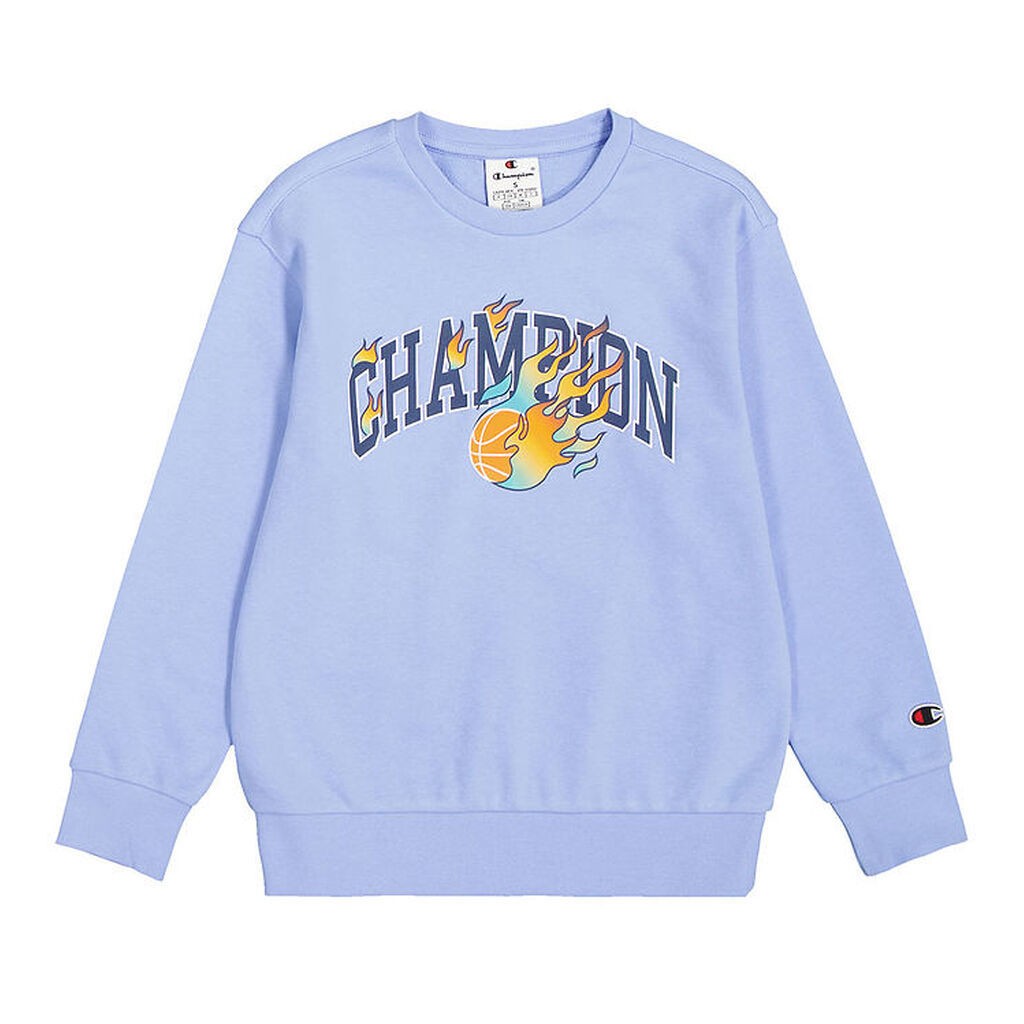 Champion Sweatshirt - Blå m. Logo