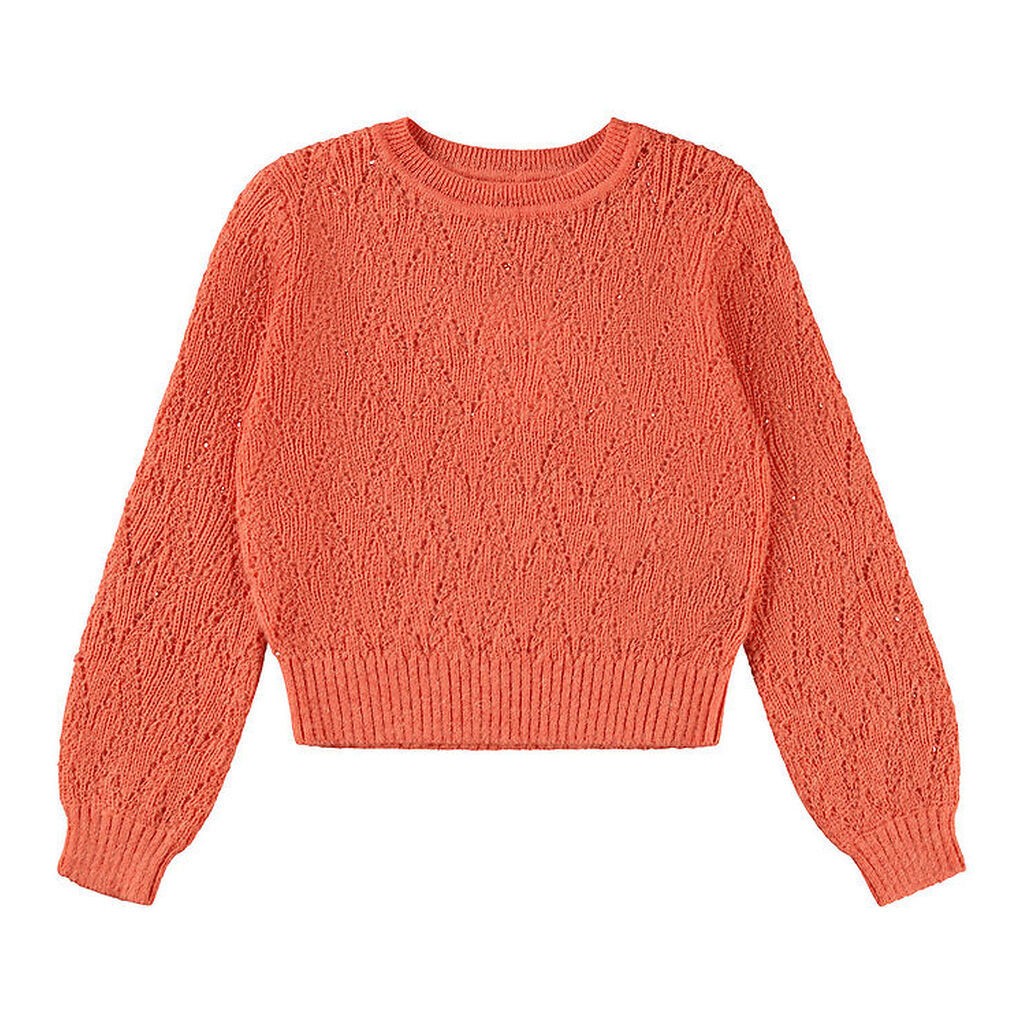 Molo Bluse - Uld/Polyester - Ginger - Warm Coral