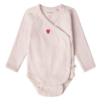 Thats Mine Slå-om Body l/æ - Rib - Silke - Perfectly Pale