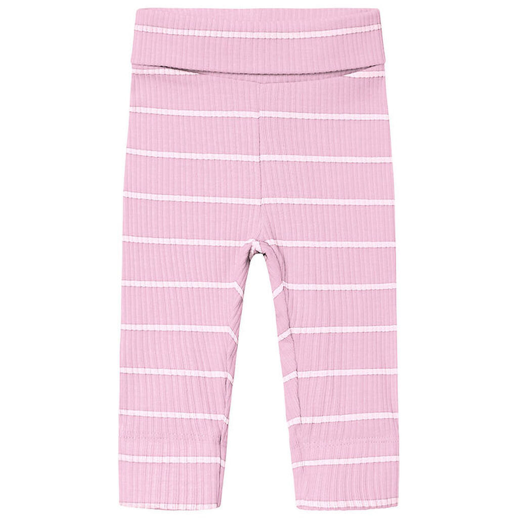 Name It Leggings - Rib - NbfKianna - Pastel Lavender