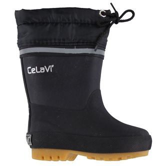 CeLaVi Gummistøvler m. For - Sort