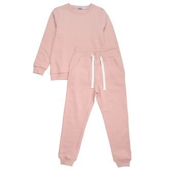 Minymo Sweatsæt - Misty Rose