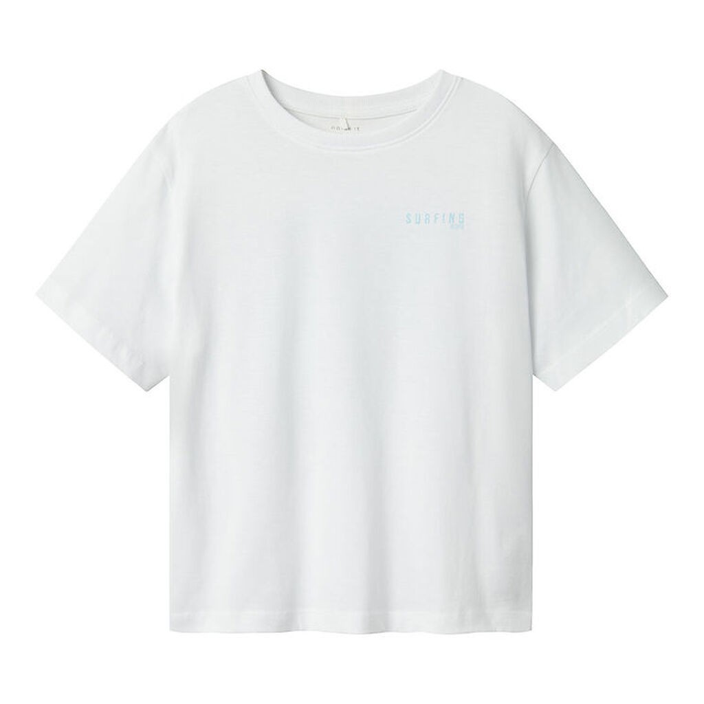 Name It T-shirt - NkmHirlan - Lucent White m. Print