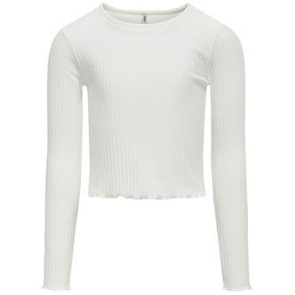Kids Only Bluse - Rib - KogNella - Noos - Cloud Dancer