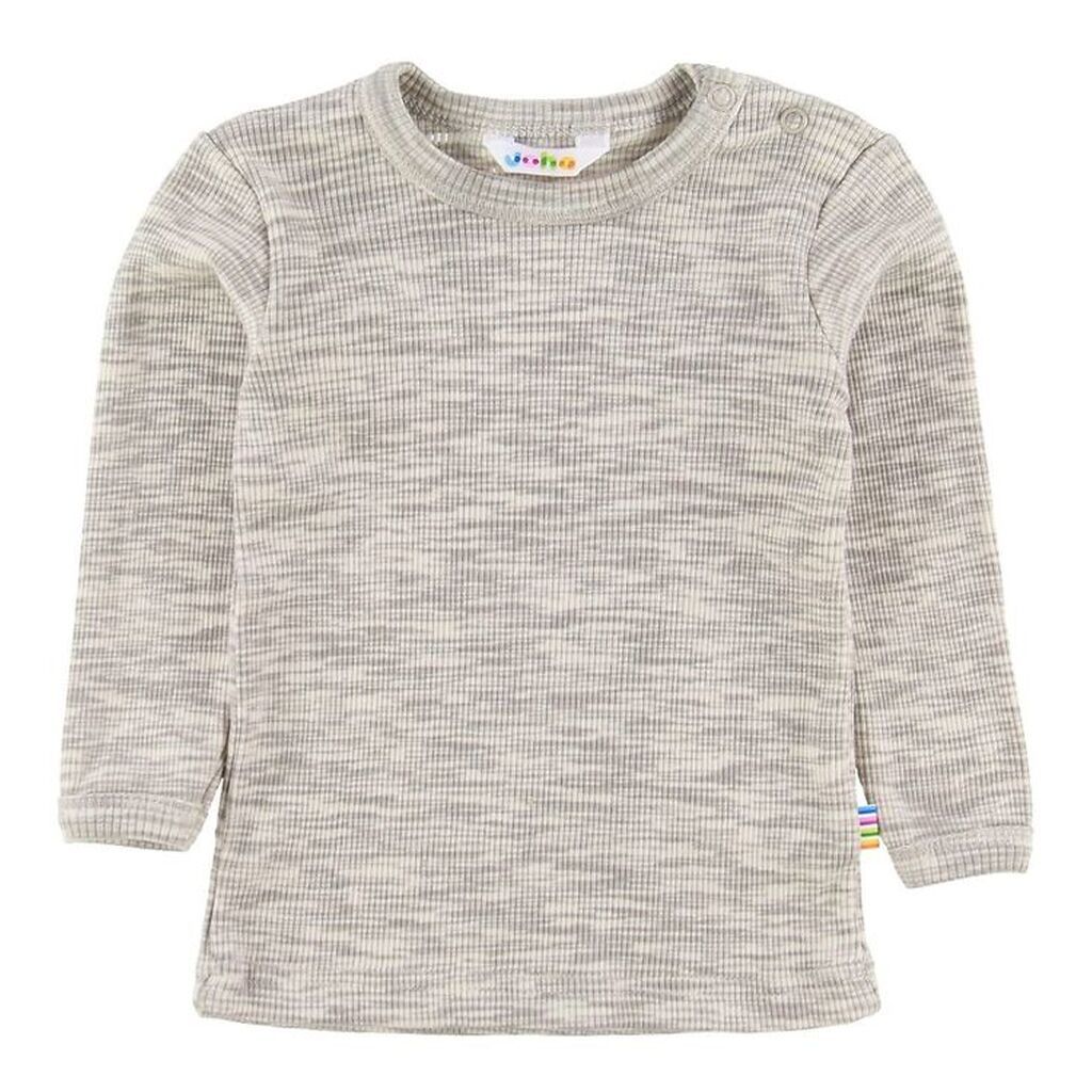 Joha Bluse - Gråmeleret