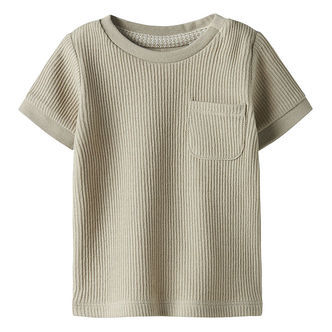 Name It T-shirt - Rib - NbmJush - Peyote
