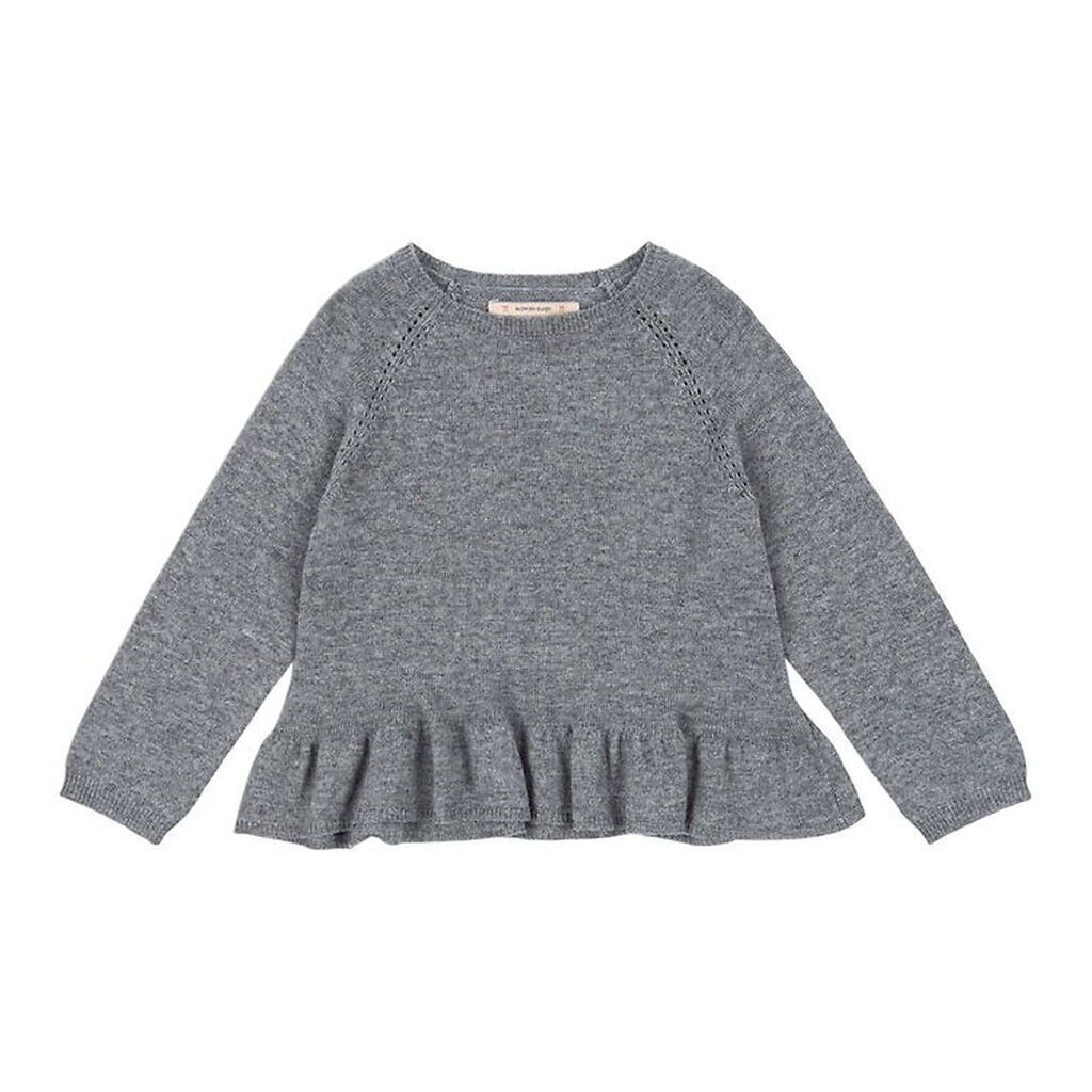 Konges Sløjd Bluse - Strik - Cathy - Gråmeleret