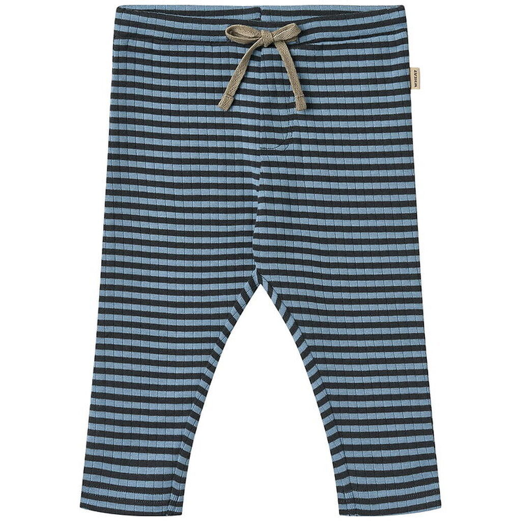 Wheat Bukser - Rib - Manfred - Bright Blue Stripe