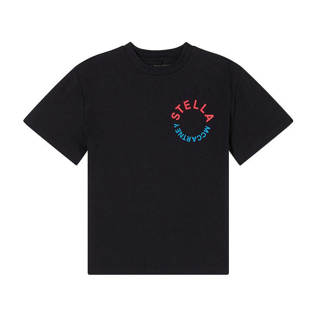 Stella McCartney Kids T-shirt - Sort m. Print