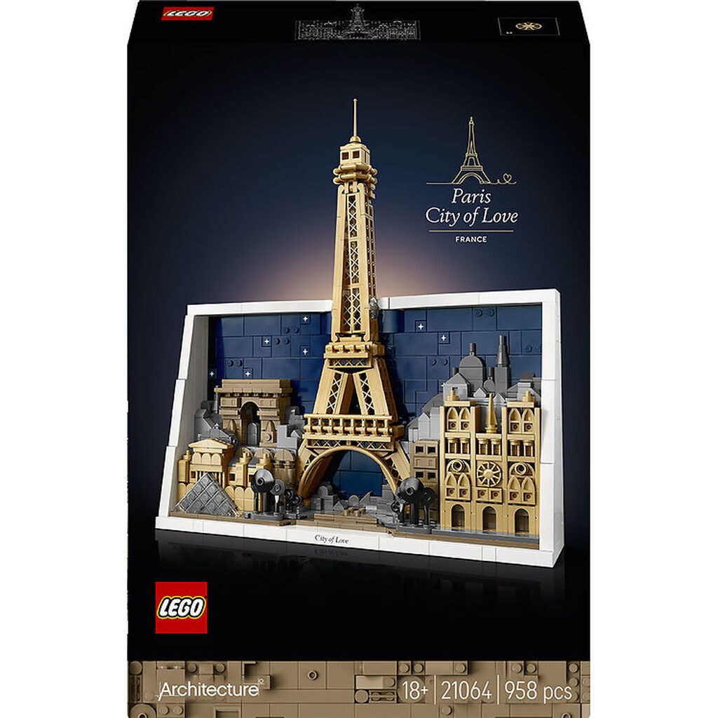 LEGOÂ® Architecture - Paris - Kærlighedsbyen 21064 - 958 Dele
