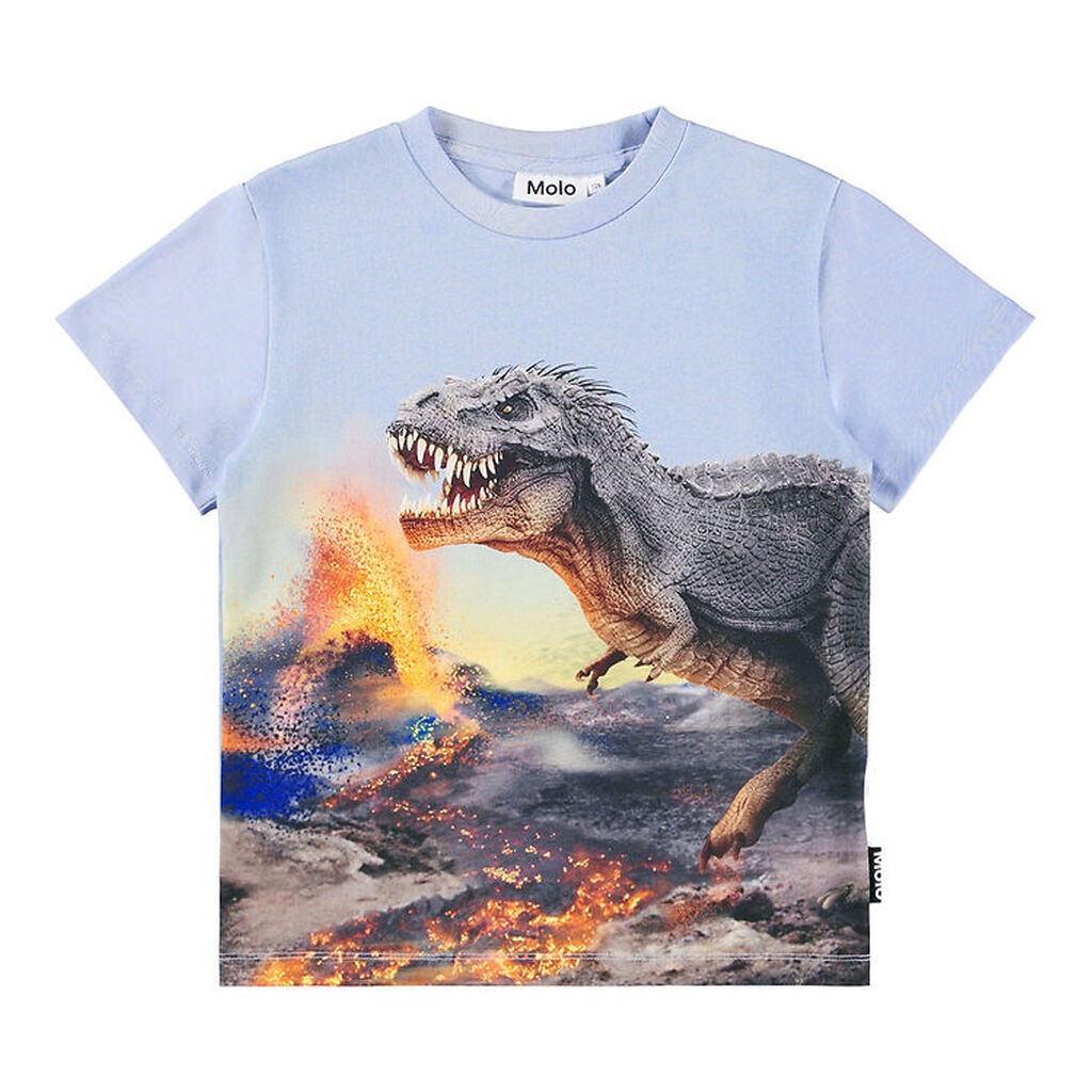 Molo T-shirt - Roxo - Dino Blue Moon