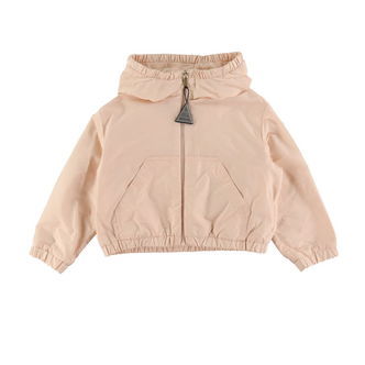 Moncler Jakke - Prague - Pudderosa m. Hvid