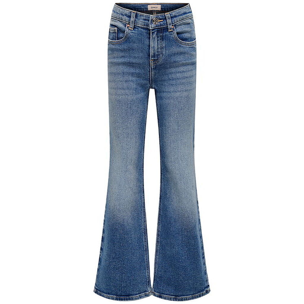 Kids Only Bukser - KogJuicy Life Flared - Medium Blue Denim