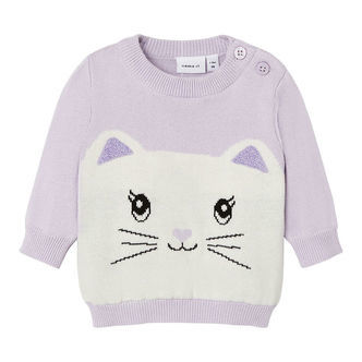 Name It Bluse - Strik - NbfDasally - Orchid Petal