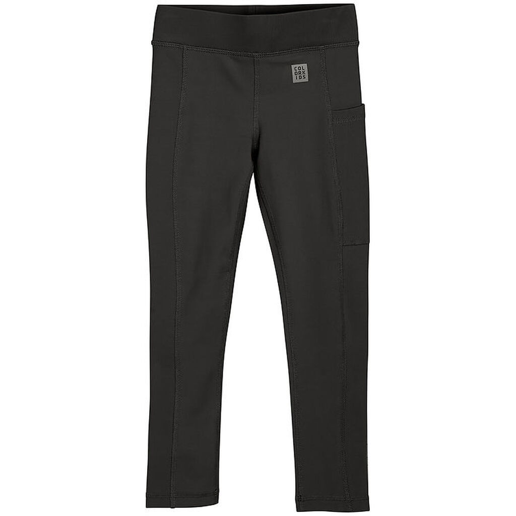 Color Kids Leggings - Black