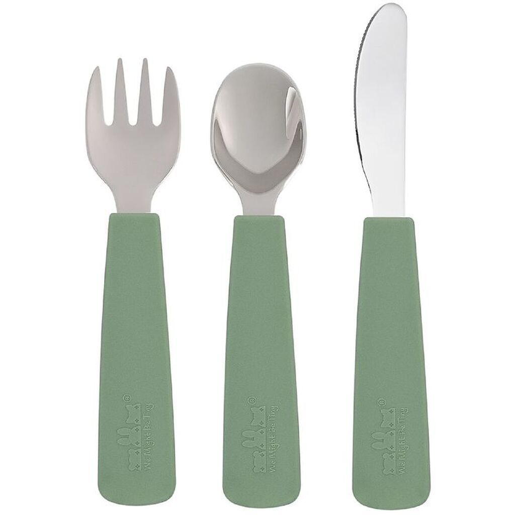 We Might Be Tiny Bestik - 3 Dele - Sage