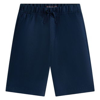 Tommy Hilfiger Shorts - Viskose/Hør - Dark Night Navy