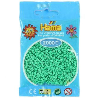 Hama Mini Perler - 2000 stk. - 11 Lysegrøn