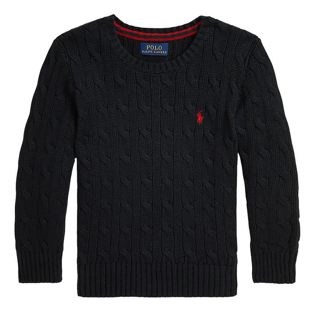 Polo Ralph Lauren Bluse - Strik - Sort