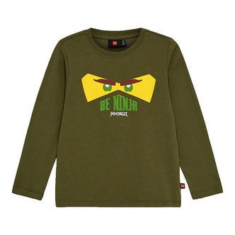 LEGOÂ® Ninjago Bluse - LWTano 703 - Dark Khaki