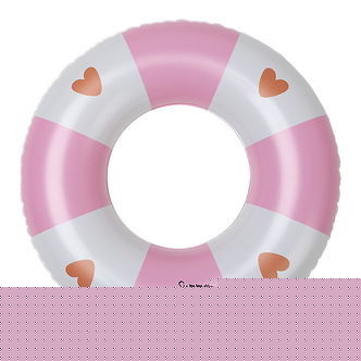 Swim Essentials Badering - 55 cm - Pink Cozy Hearts