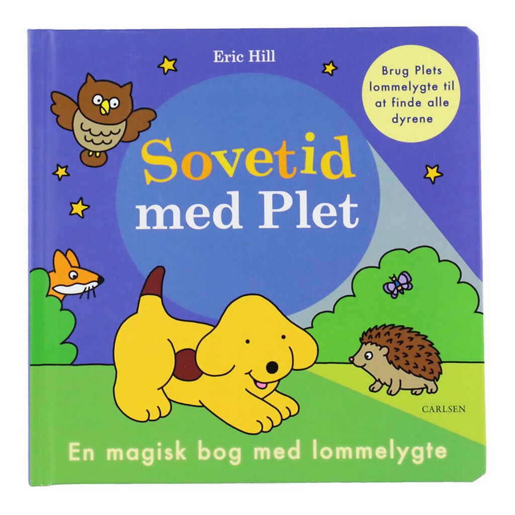 Forlaget Carlsen Billedbog - Sovetid Med Plet - Lommelygte