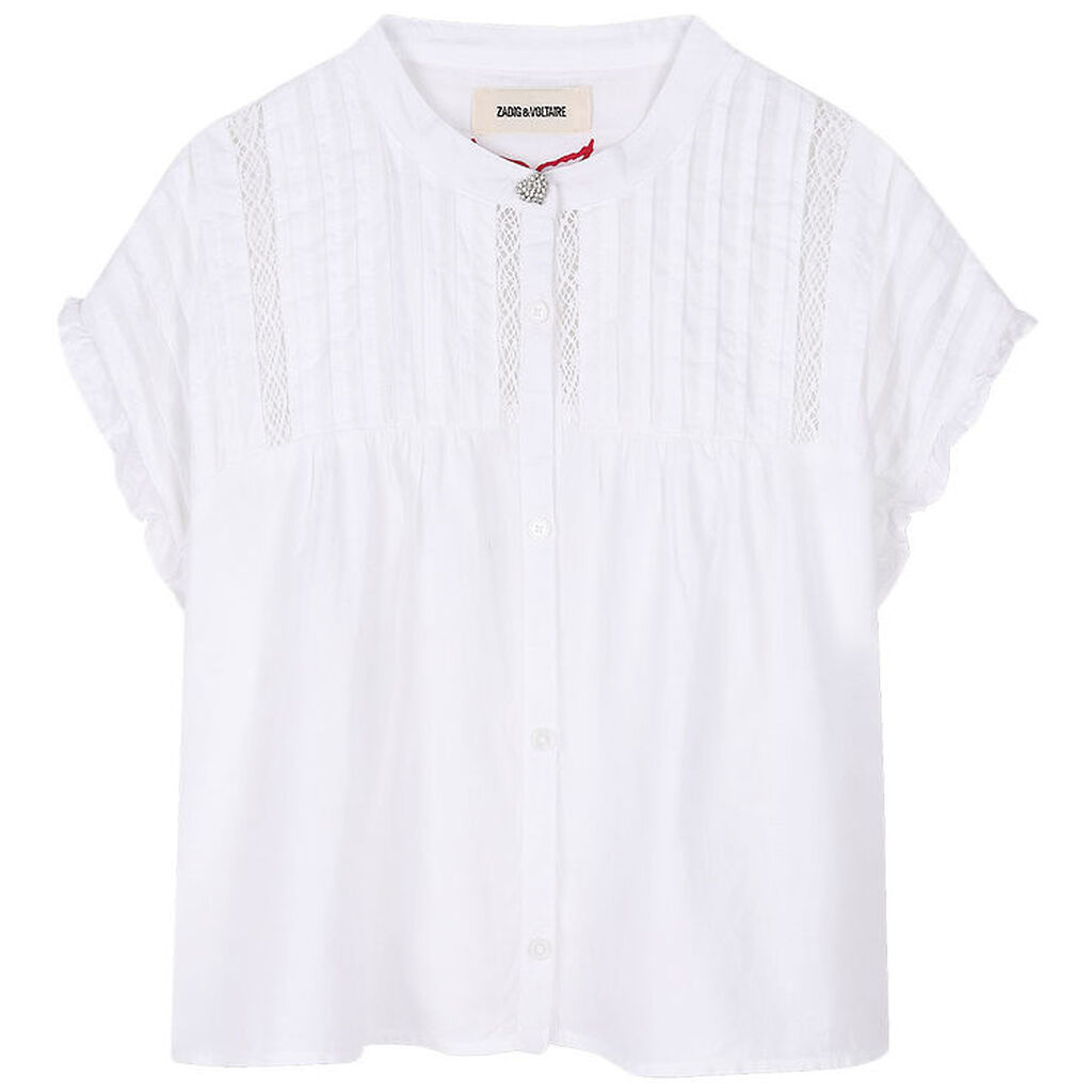 Zadig & Voltaire Skjorte k/æ - Gisele - Hvid