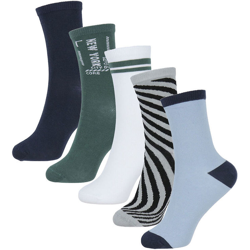 Name It Strømper - 5-pak - NkmVaks - Garden Topiary