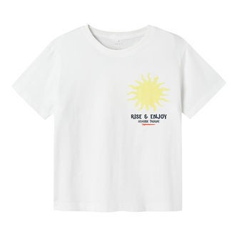 Name It T-Shirt - NkmFome - Bright White