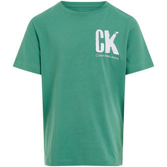 Calvin Klein T-shirt - Chest Surf Graphic - Bahama Green