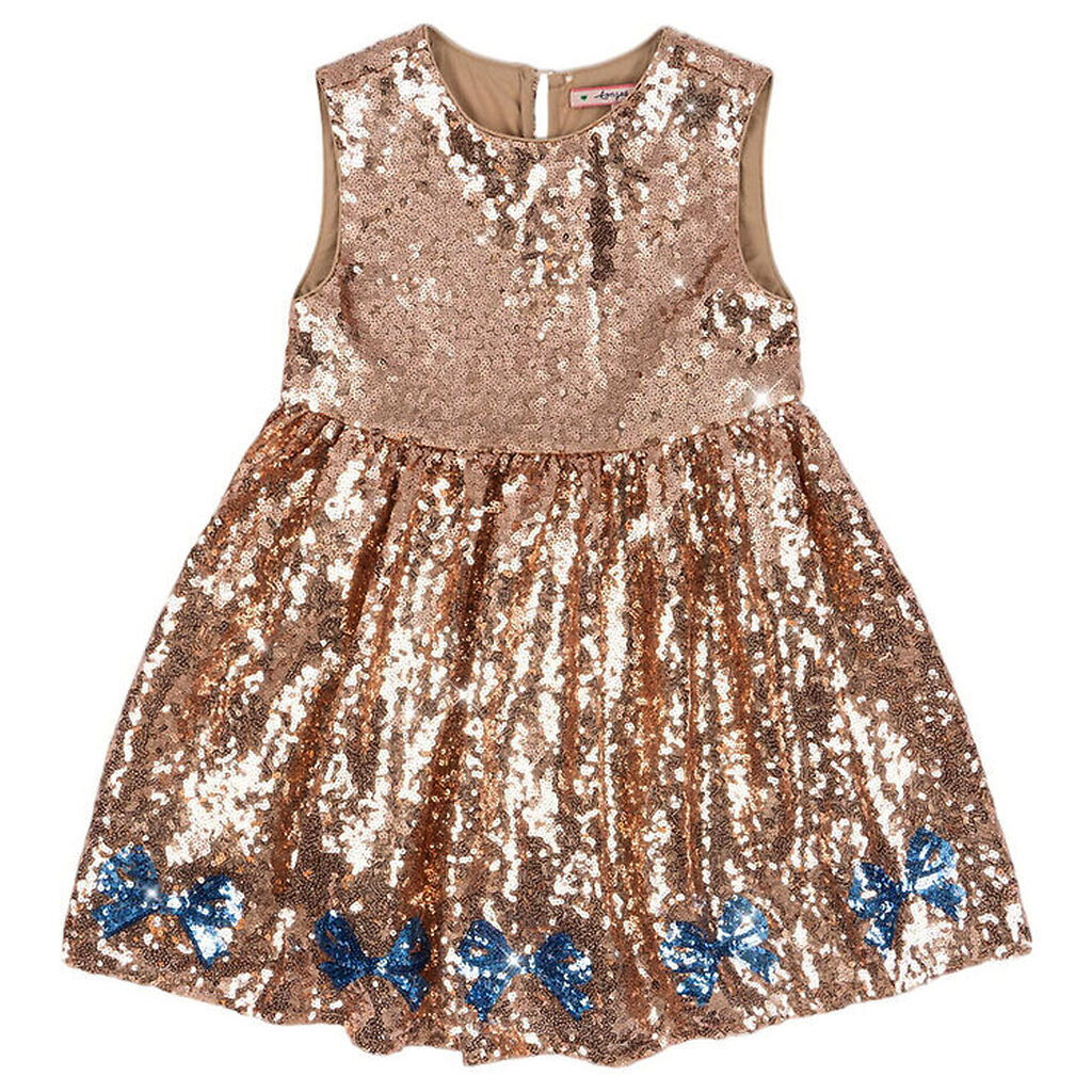 Konges Sløjd Kjole - Starla Sequin - Brazillian Sand m. Paliette