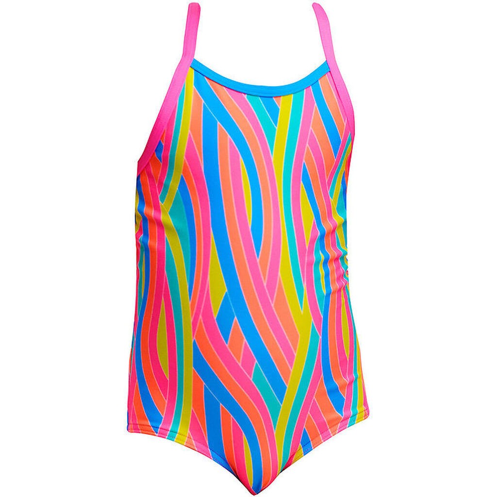 Funkita Badedragt - Printed One Piece - UV50+ - Swirly Straws