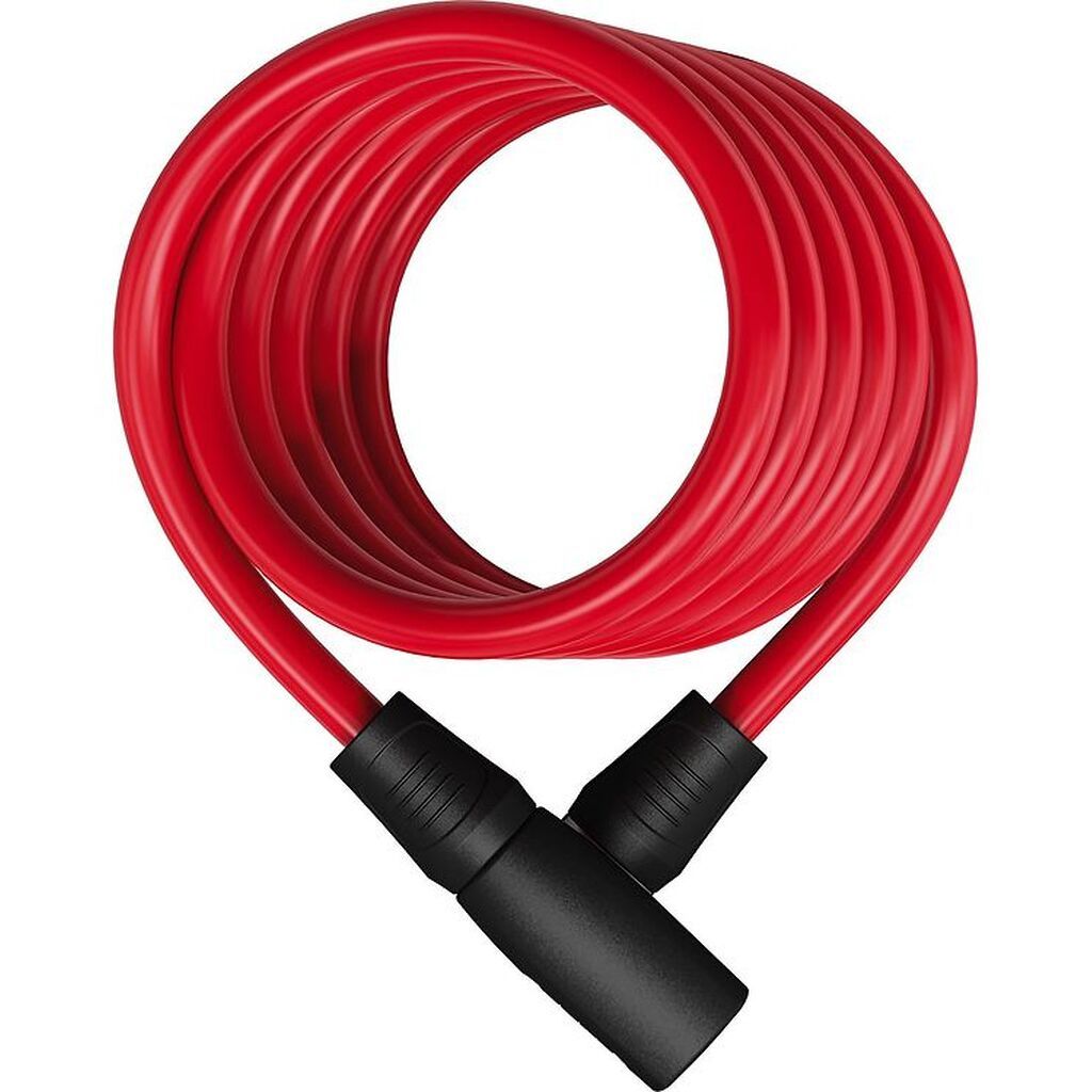 Abus Spirallås - Star 4508K - 150 cm - Rød