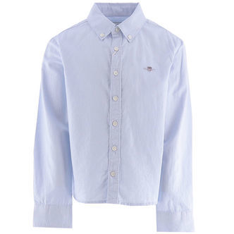 GANT Skjorte - Shield Oxford - Capri Blue